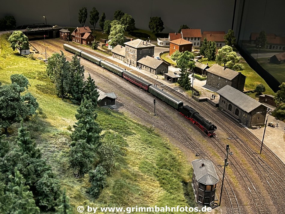 DDM Modellbahn Bahnhof Marktschorgast