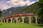 Kehrviadukt Brusio der RhB