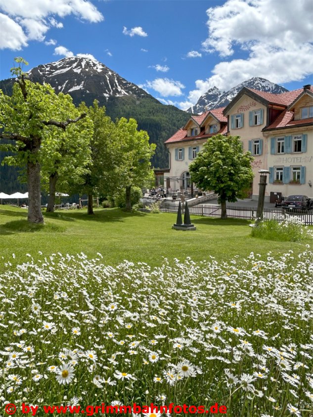 Guarda mit Blumenprcht