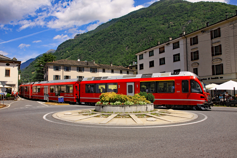 Allegra der RhB in Tirano