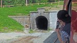 Tunnel Albula neue Einfahrt Spinas