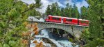Wasserfall Morteratsch andere Perspektive