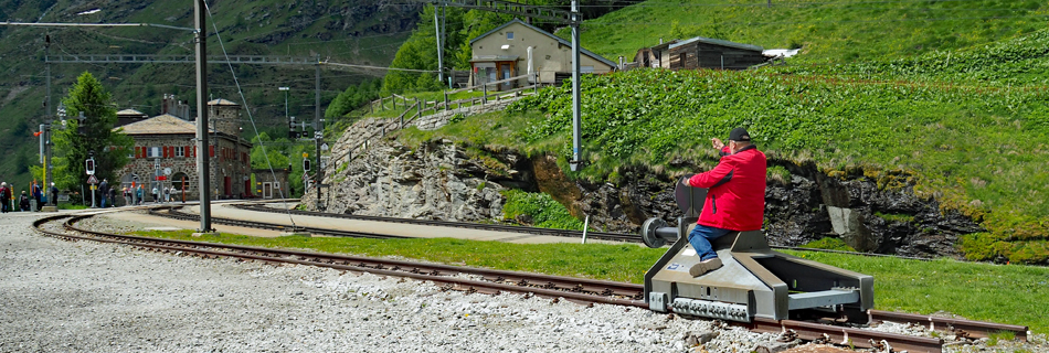 Ritt zur Ponderasa äh nach Pontresina
