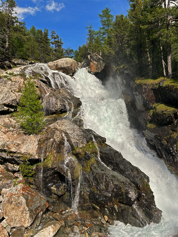 Wasserfall Morteratsch