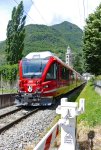 Allegra 3507 in Tirano mit Basilika