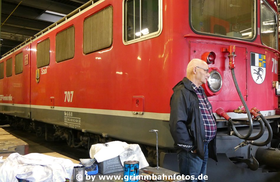 RhB Lokführer Armin Brüngger verstorben