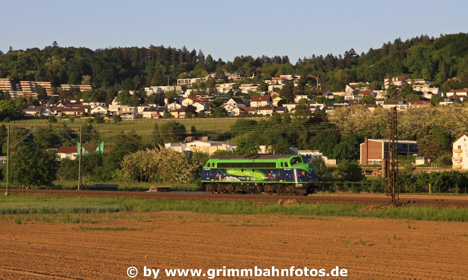 MY 1155, Polarlok an der Bergstraße