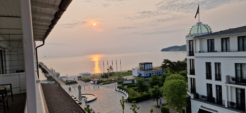 Sonnenaufgang in Binz