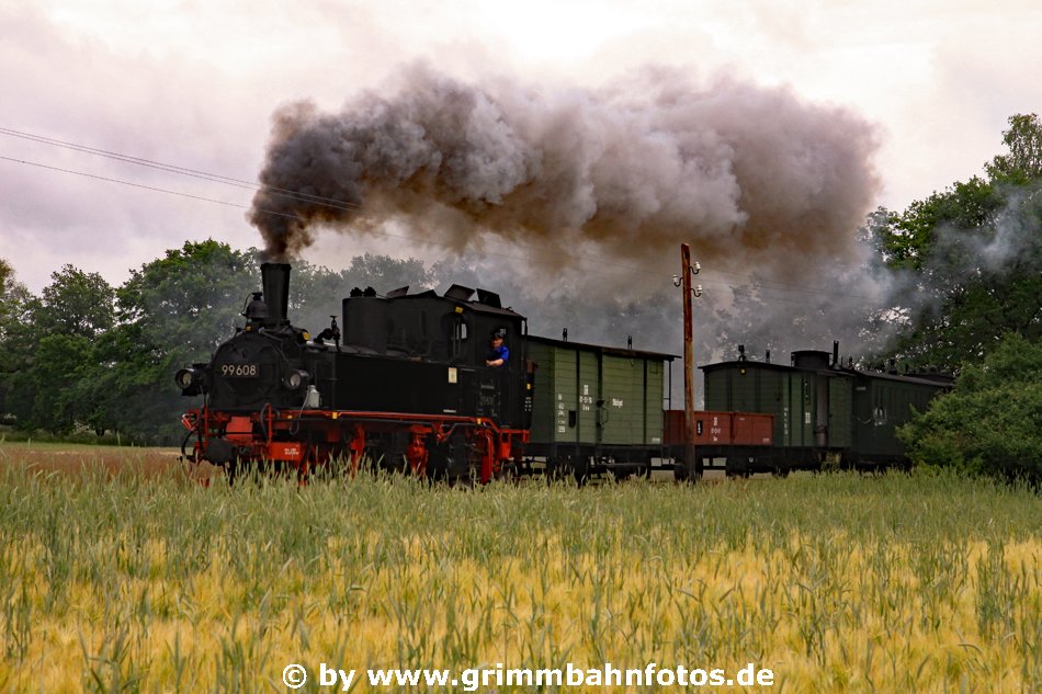 99 608 auf dem Weg nach Mesendorf