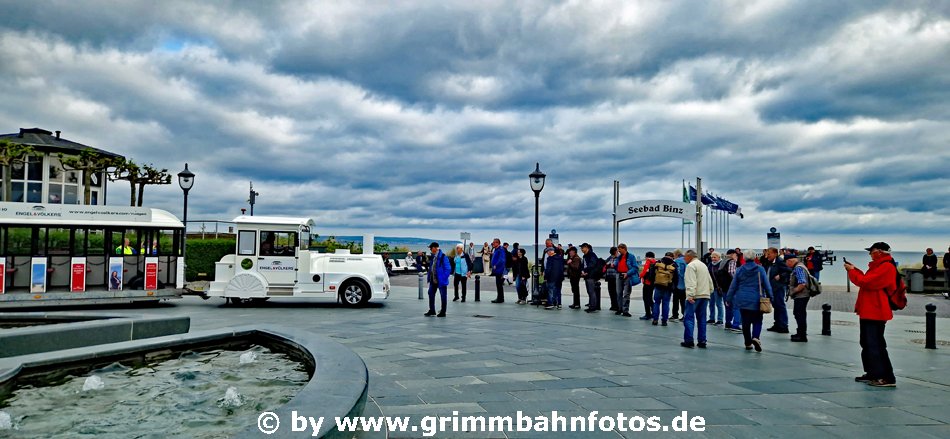 Gummibahn zum Jagdschloss Granitz