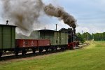 Dampflok 99 618 setzt in Lindenberg um
