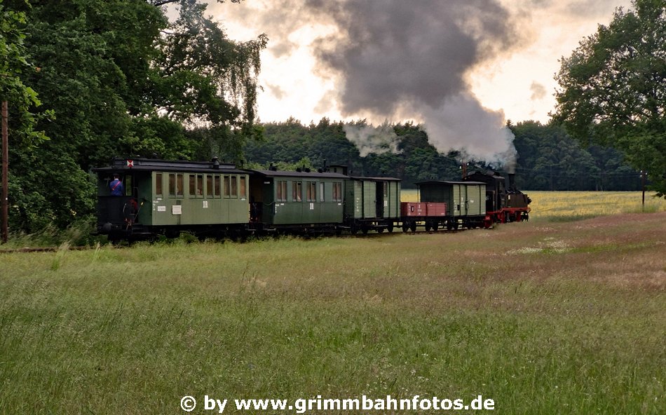 99 608 - romantischer Nachschuß am Tüchener Weg
