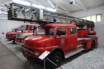 Feuerwehrautos im Museum von Prora