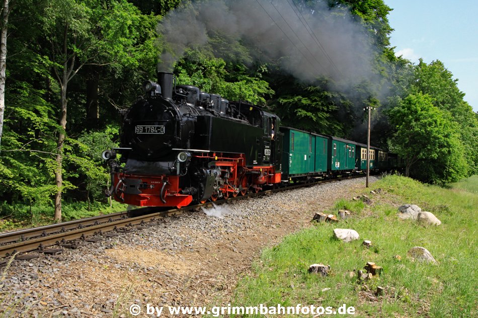 99 1784 der RÜBB vor Garftitz