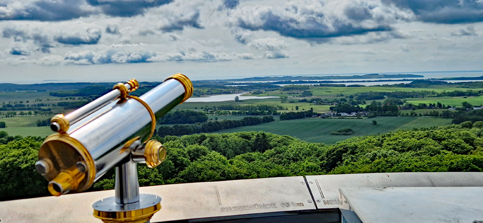 Herrlicher Blick vom Jagdschlß Granitz