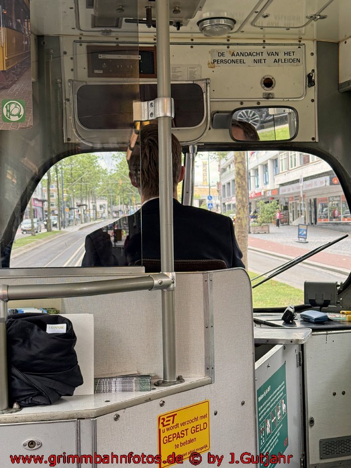 Mit der DÜWAG Straba durch Rotterdam