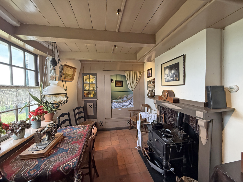 Wohnzimmer in der Windmühle