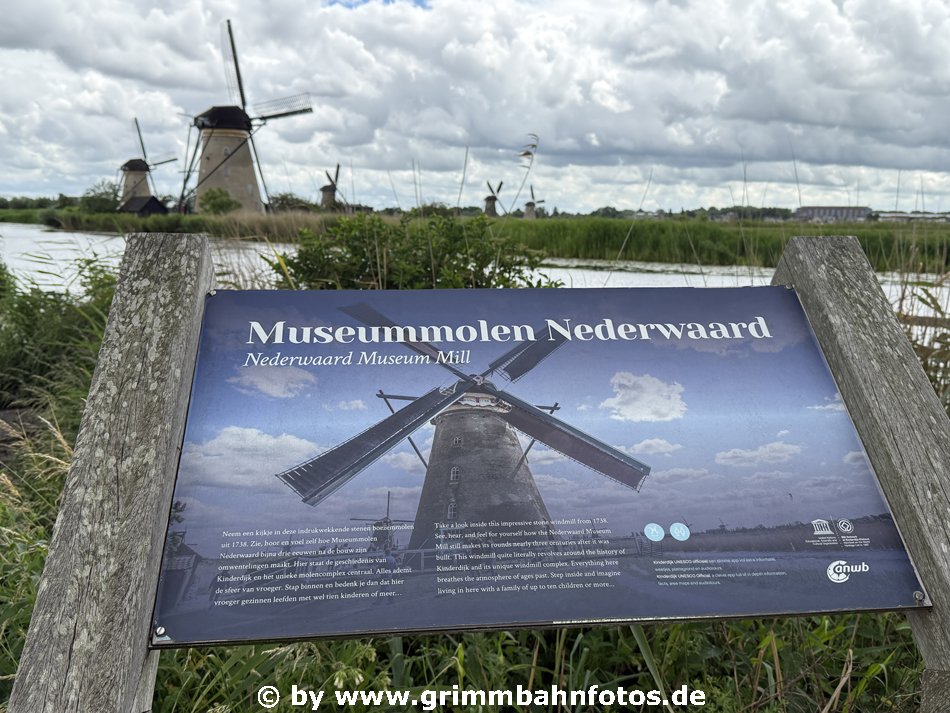 Windmühlen ... KInderdijk