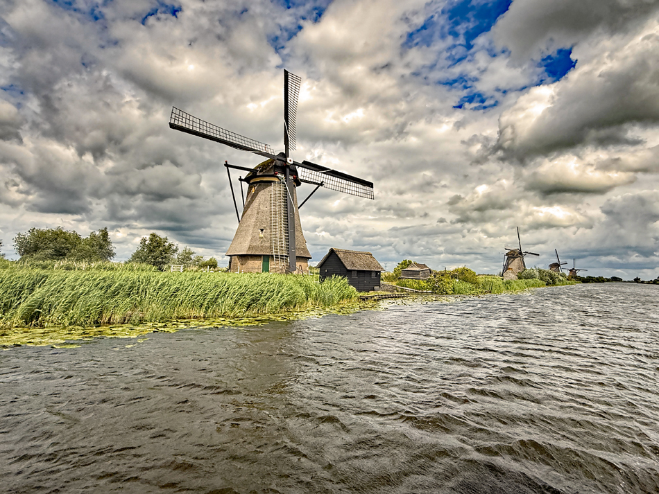 Die Windmühlen von KInderdijk