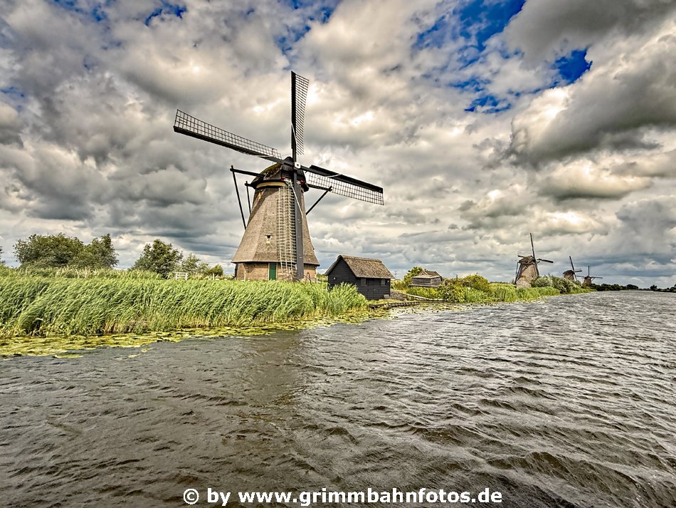Die Windmühlen von KInderdijk