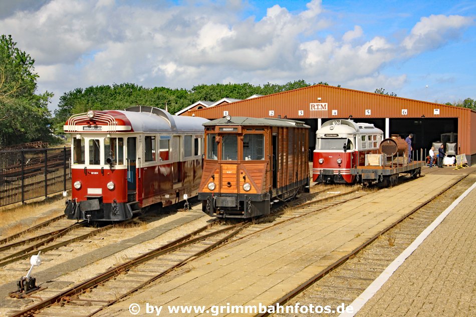 Triebwagen im Museum RTM Ouddorp