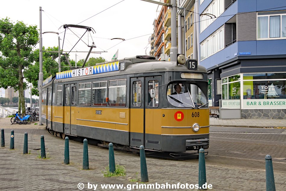 DÜWAG 608 - unser Triebwagen für die Stadttour