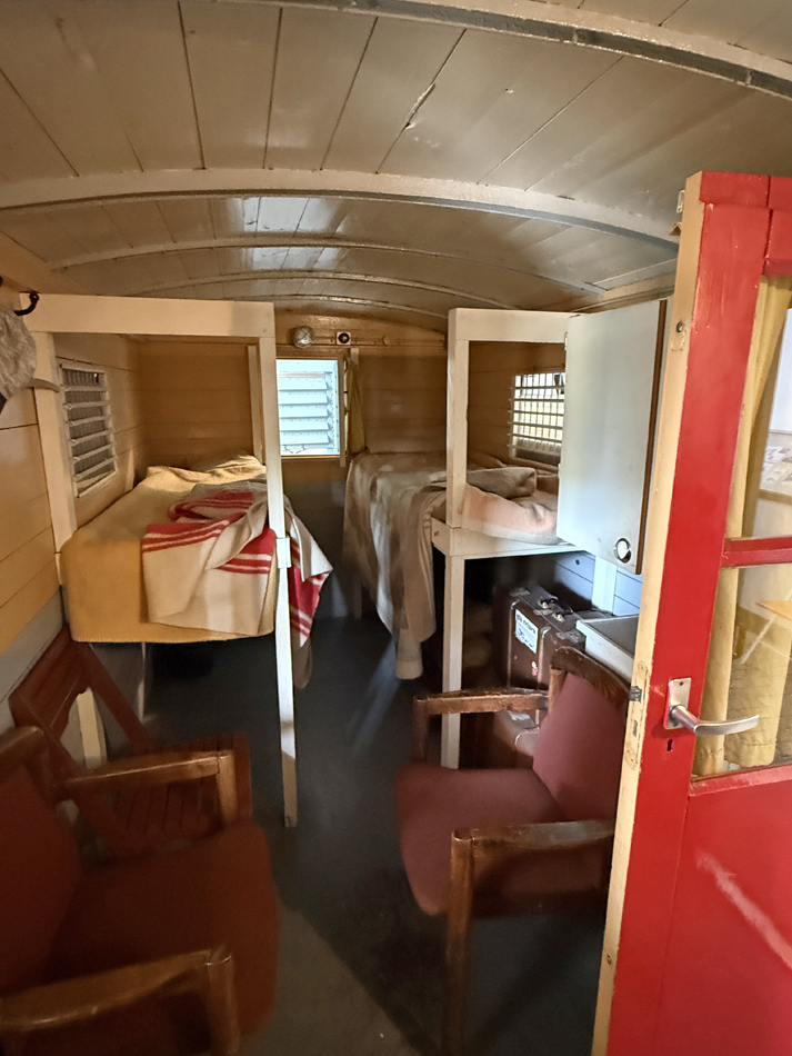 Schlafplatz im Camper