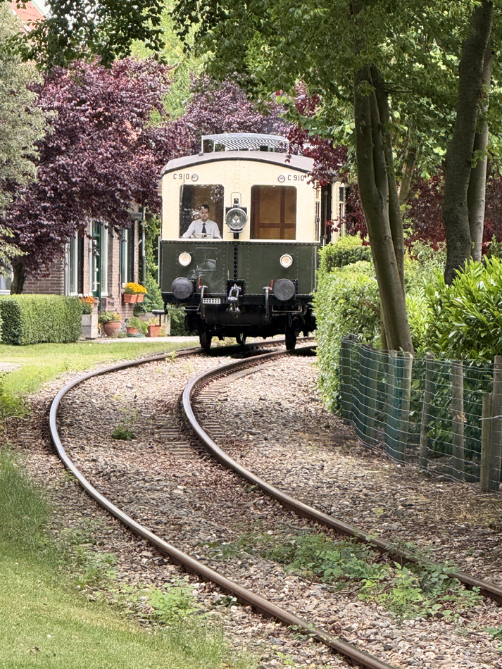 Unterwegs auf der Museumsbahn Goes - Borsele.