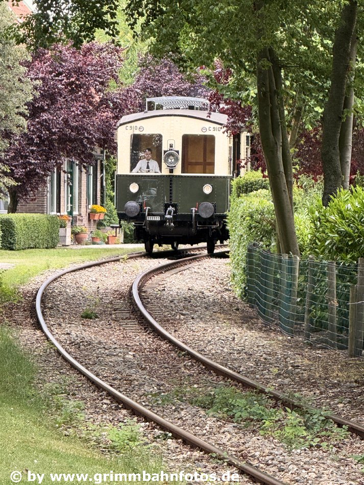 Unterwegs auf der Museumsbahn Goes - Borsele.
