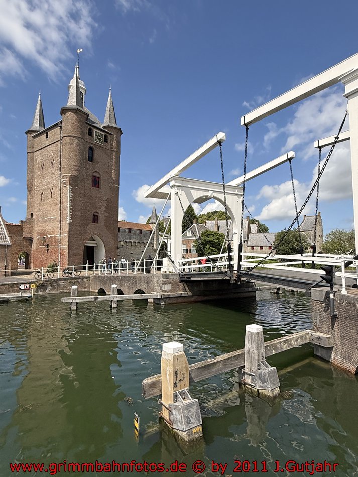 Zierikzee Klappbrücke am Havenkanaal