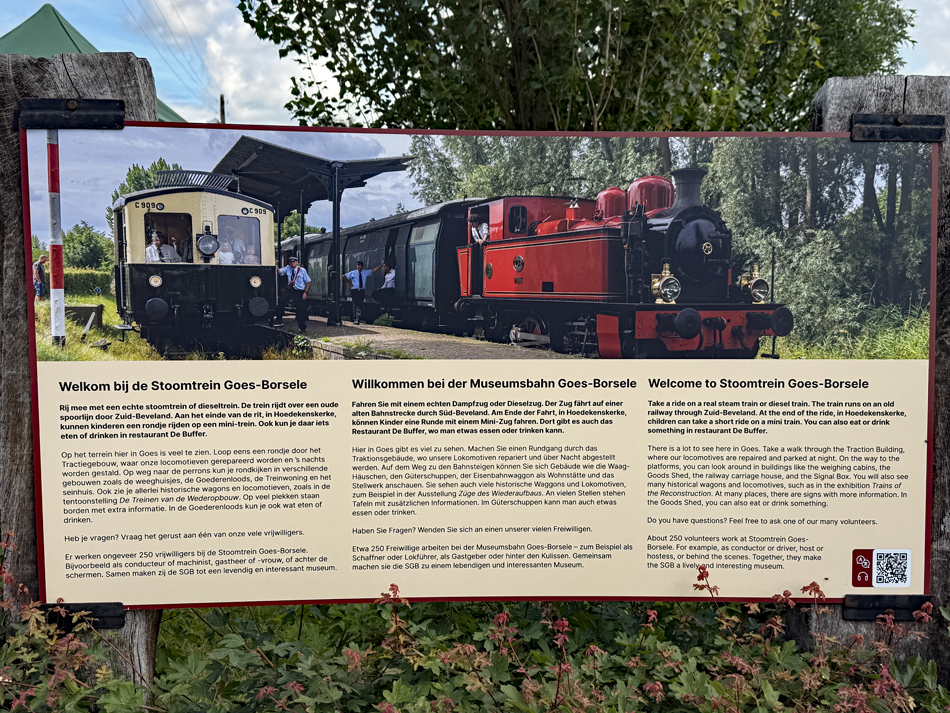 Willkomen bei der Museumsbahn Goes - Borsele