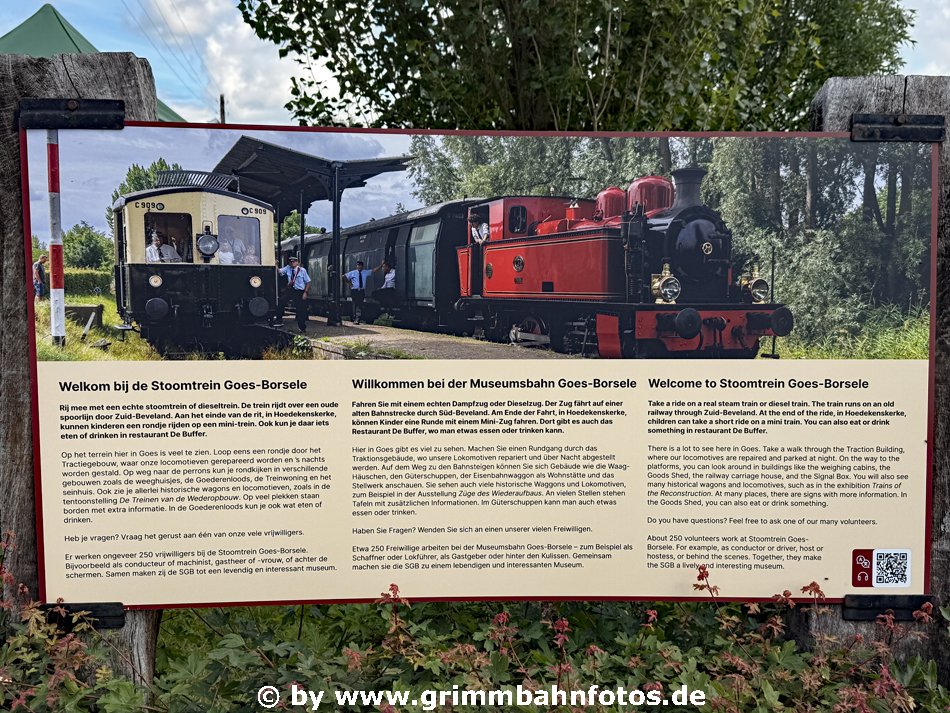 Willkomen bei der Museumsbahn Goes - Borsele