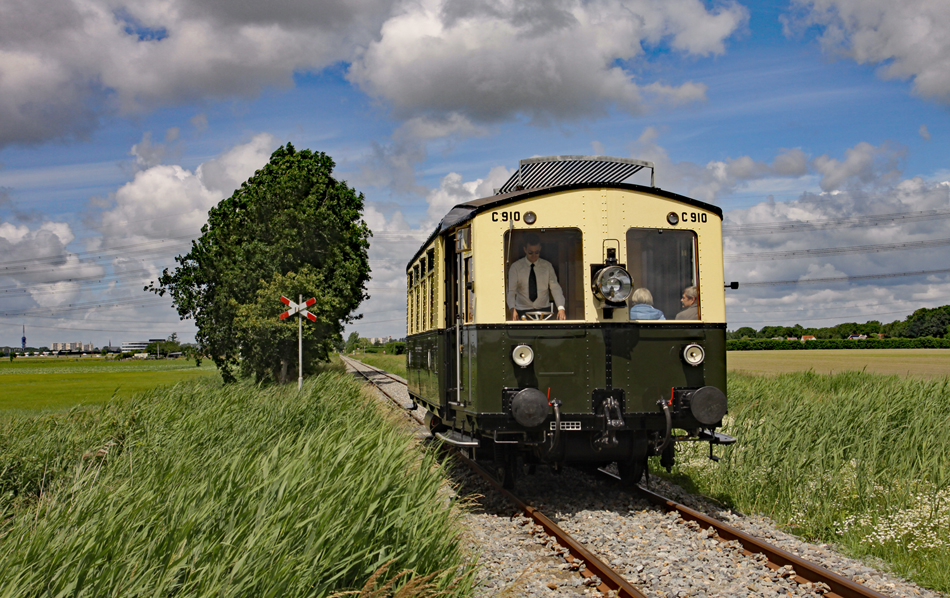 Triebwagen C 910 der Stoomtrein Goes Borsle