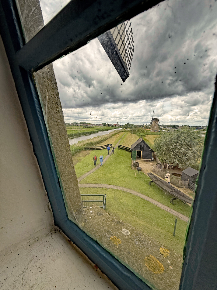 Kinderdijk Windmühlenausblick