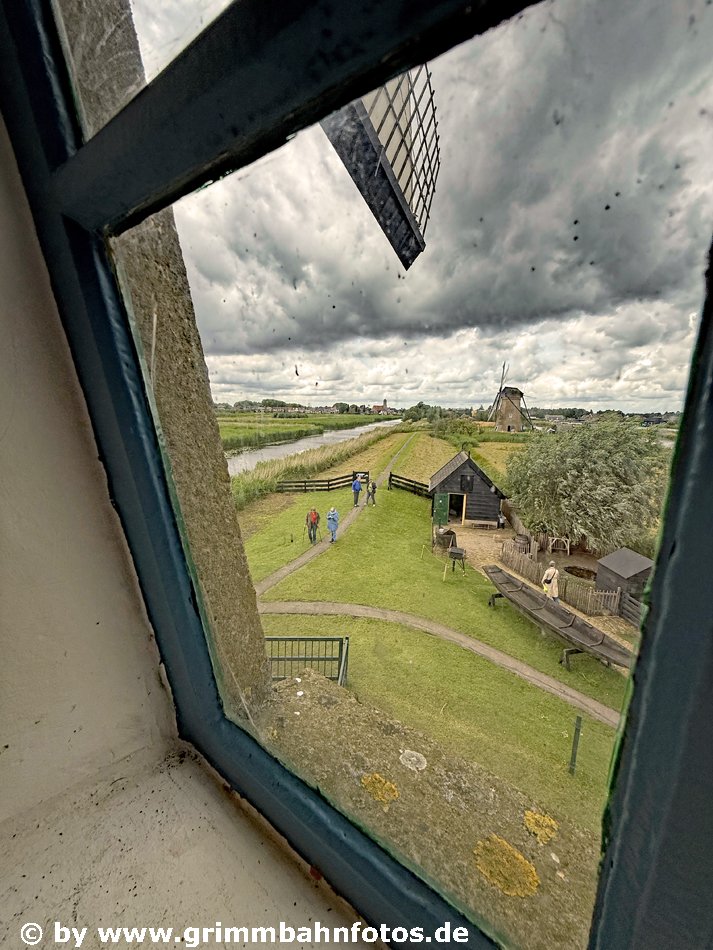 Kinderdijk Windmühlenausblick