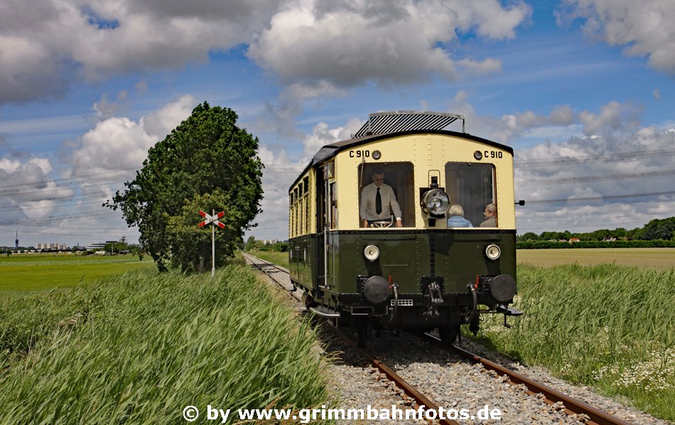 Triebwagen C 910 der Stoomtrein Goes Borsle