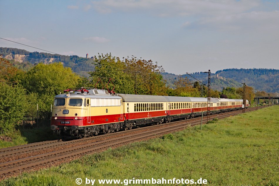 E10 1309 der AKE bei Weinheim