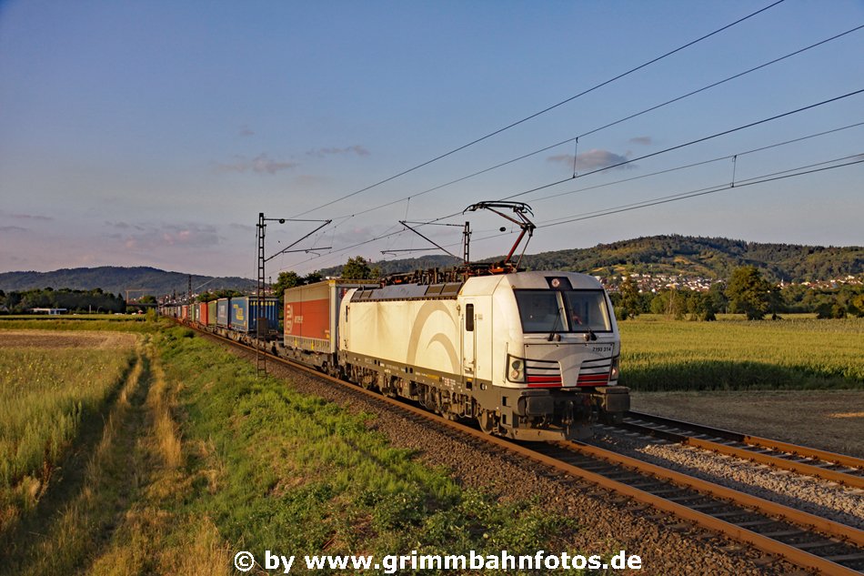 Vectron 193 314 bei Weinheim