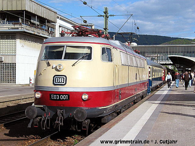 E 03 001, Heidelberg