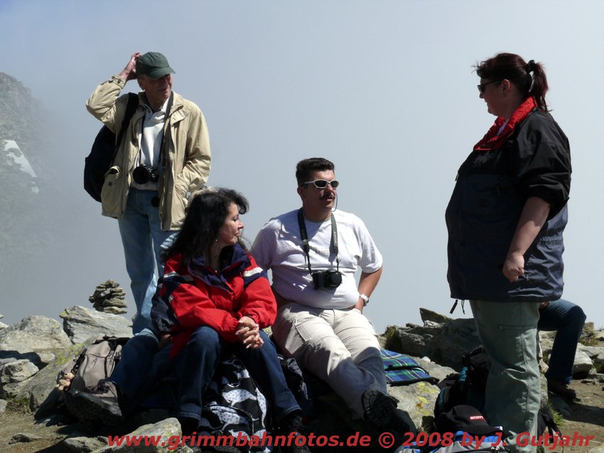 Sonnenanbeter am Eggishorn
