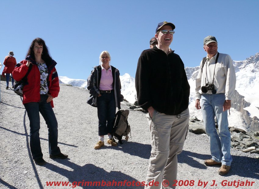 Strahler am Gornergrat