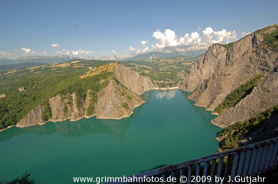 Stausee Monteynard
