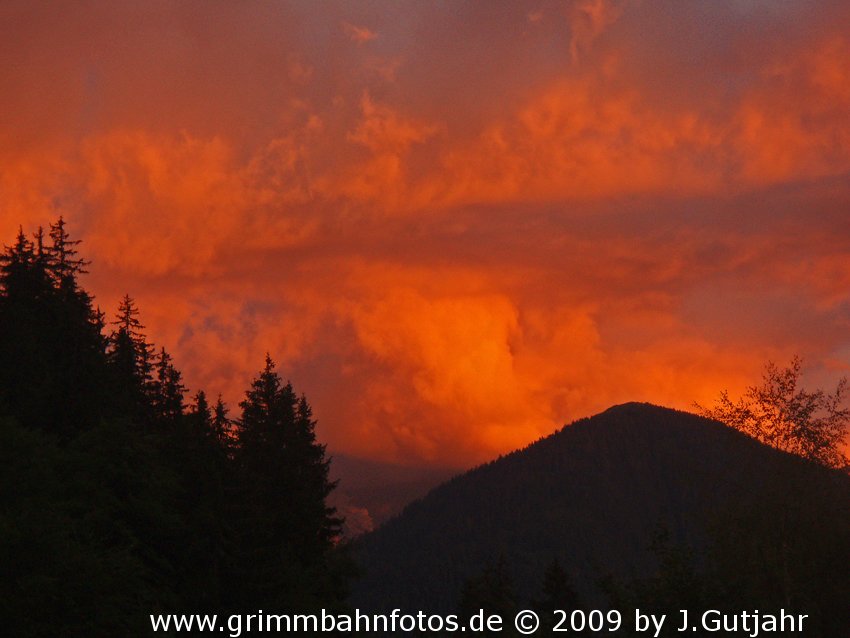 Abendstimmung am Mont Blanc