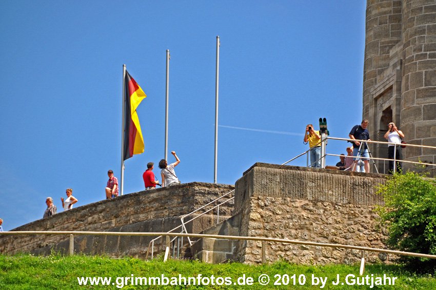 Fotografen am Denkmal