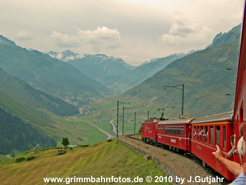 Glacierexpress nach Andermatt