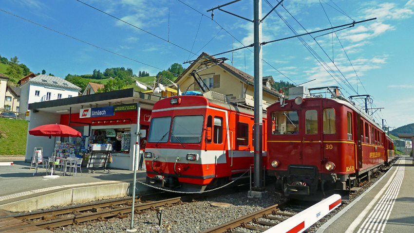 Zugkreuzung Urnäsch