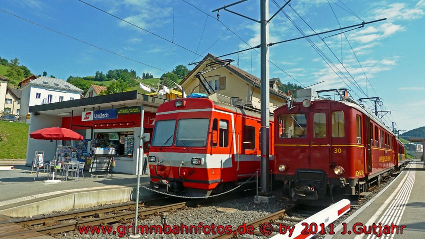 Zugkreuzung Urnäsch