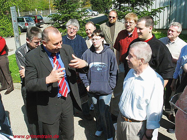 Märklin Werksbesichtigung April 2005