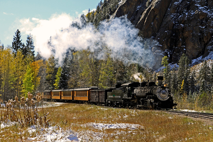 Lok 481 der Durango&Silverton