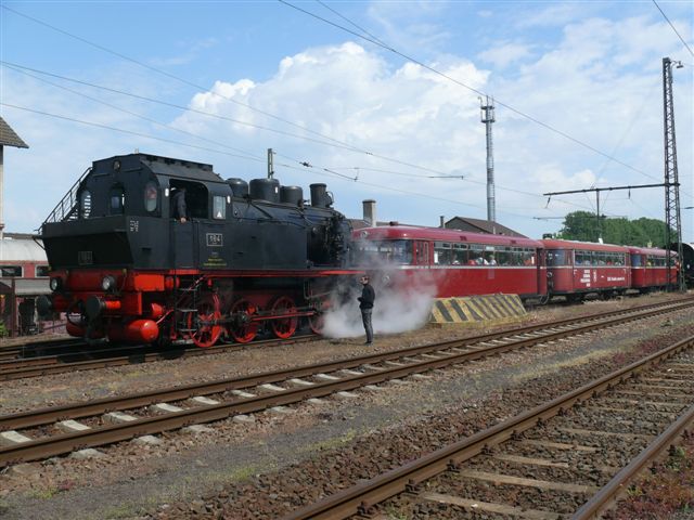 Sonderzug per Dampfkraft ins Museum DA-Kranichstein